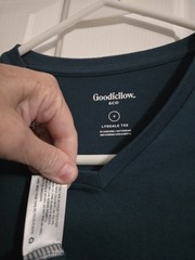 Goodfellow & Co T-Shirt Mens Small Lyndale Standard Short Sleeve Pullover