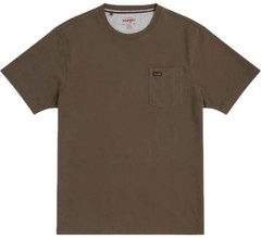 Wrangler Big & Tall Men’s Pocket Tee Blue Gray Red OR Brown XLT, XXLT or 3XL NWT