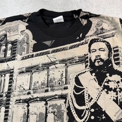 King David Kalakaua Last King of Hawaii Shaka Active T-Shirt Mens Large Black