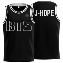 Special BTS Men and Women Black Basketball S-5XL Jersey TT1183