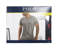 Polo Ralph Lauren Men’s Black Classic Fit Crew-Neck 3 Pack T-Shirt