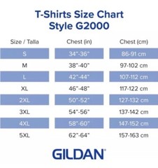 Gildan G2000/ Unisex Ultra Cotton/ Short Sleeve T-Shirt/ Carolina Blue/Medium