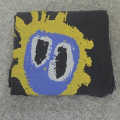 H&M Primal Scream T Shirt M Screamadelica Album Tracklist Merch Rock Band Tee