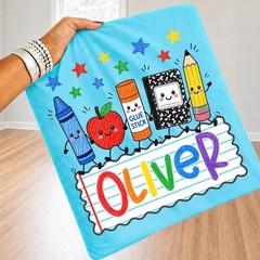 Custom Back To School Shirt Personalized Name Kids First Day of School Tee