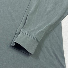 L.L. Bean Turtleneck Shirt Mens Large Green Long Sleeve Cotton Spandex Stretch