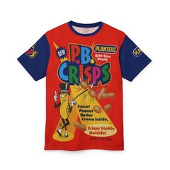 Planters P.B. Crisps Snack 1992 Bag Retro Style T-Shirt
