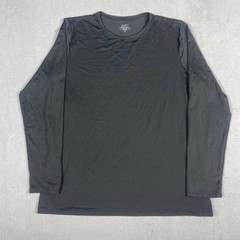 Climate Right Mens XXL Cuddl Duds Black Long Sleeve Base Layer Crew Neck Shirt