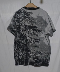 Teddy Fresh SS Knit Bear Mountains Crewneck – Black White – Sz S*