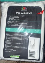 Fruit Of The Loom Mens 3-Pack Crew T-Shirts White Undershirt Cotton Tall Man 3XT