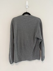 Hanes X-Temp Men’s Long-sleeve Shirt Gray Heather Size Large