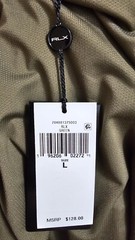 NEW RLX Ralph Lauren Performance Long Sleeve T-Shirt Crew Neck Golf Green L $128
