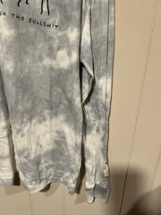ALAB Aby Grey Tie Dye LS Shirt Size Medium Together Through The BS Zumiez