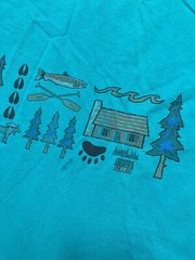 Vintage Yellowstone park oversized camp sleep shirt beach sleeping bear animals