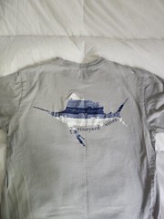 Vineyard Vines Men SS Whale Pocket Crew Tee T-Shirt “SAILFISH WHALE LINE” sz XS