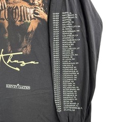 Kevin Gates Khaza Tour Shirt Mens XL Black Long Sleeve Graphic Tee Music Concert