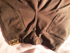 Lee Jeans, 32″ x 29″ petite, young adult, brown, vintage 80’s, bootcut, M/F