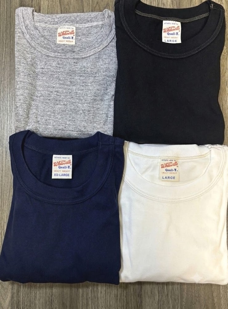 Bulk purchases great value‼【1 shirt White】S-2XL WHITESVILLE T-SHIRT WV73544