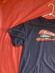 OFFICE SPACE MILTON T-Shirt L Official License Red Stapler 90s Movie Large