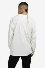 Mens NEW BALANCE Long Sleeve Graphic PLAYER Tee T-Shirt RELAXED FIT Sz LARGE *4N