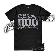6 Cap and Gown Black Multi-Color Reflect Silver T Shirt Match UTSV2