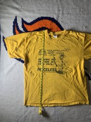 VTG Funny Graphic Showing The Size Of Your Cock Priceless South Dakota Shirt XL!