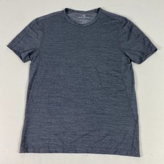 Mack Weldon Shirt Mens Medium Blue Crewneck Performance Knit Basic Tee