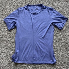 Nike Shirt Dri-Fit Yoga Mens XL Lapis Training Slim Fit DN4314-077 Activewear