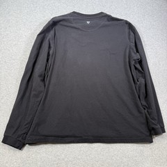 Kuhl Wildfibre Crew Neck T Shirt Black XL Zip Pocket on Sleeve Gorpcore Outdoor