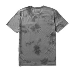 Roark Mathis Tie Dye Men’s Run Amok Pocket Tee Medium Gray S/S Active NEW #5773