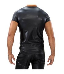 TOF PARIS Deri T-Shirt Pleasant-To-Touch Borrows Shirts Slim Fit 22