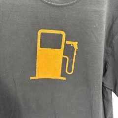 EUC Patagonia Kill Gas Pump Logo Tshirt Cotton Climate Change Promo RARE SZ M