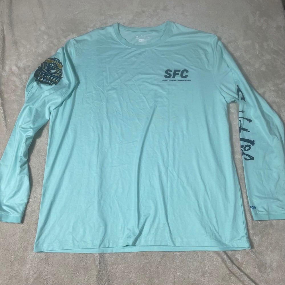 NWOT Salt Life SLX SFC Sport Fishing Championship Garmin All Star Shirt Mens XXL