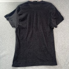 Johnny Cash Mens T Shirt Large L Short Sleeve Graphic Logo Gray Man In Black