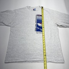 Vintage Deep Sea Exploration Tee Shirt Mens Large Grey Alvin Submersible 90s