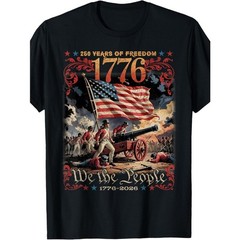 USA 250th Anniversary T-Shirt | 1776-2026 We The People Patriotic Tee