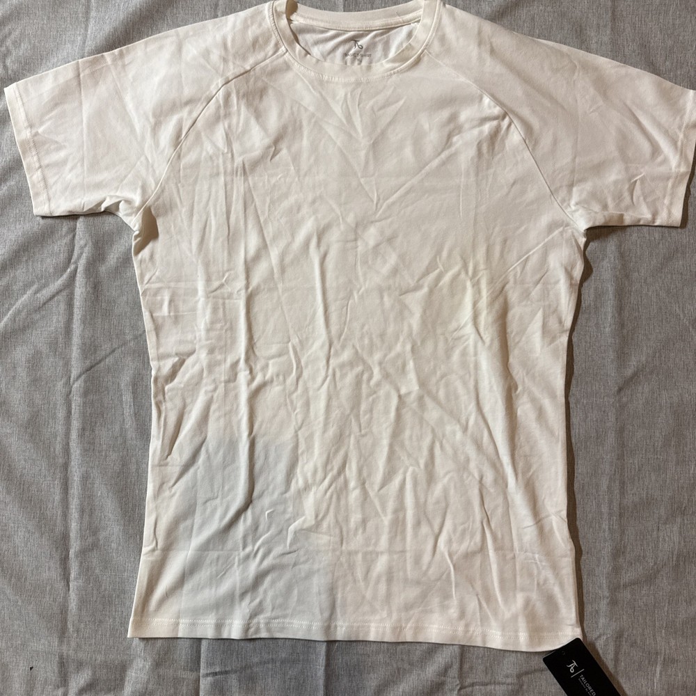 Athletic Fit T-shirt In White- XL -Brand- Tailored Athlete