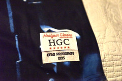 vintage Headgear Classics dead presidents Jersey Sz L B029
