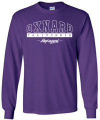 Oxnard California T-Shirt State Long Sleeve Graphic Tees Unisex apparel Design