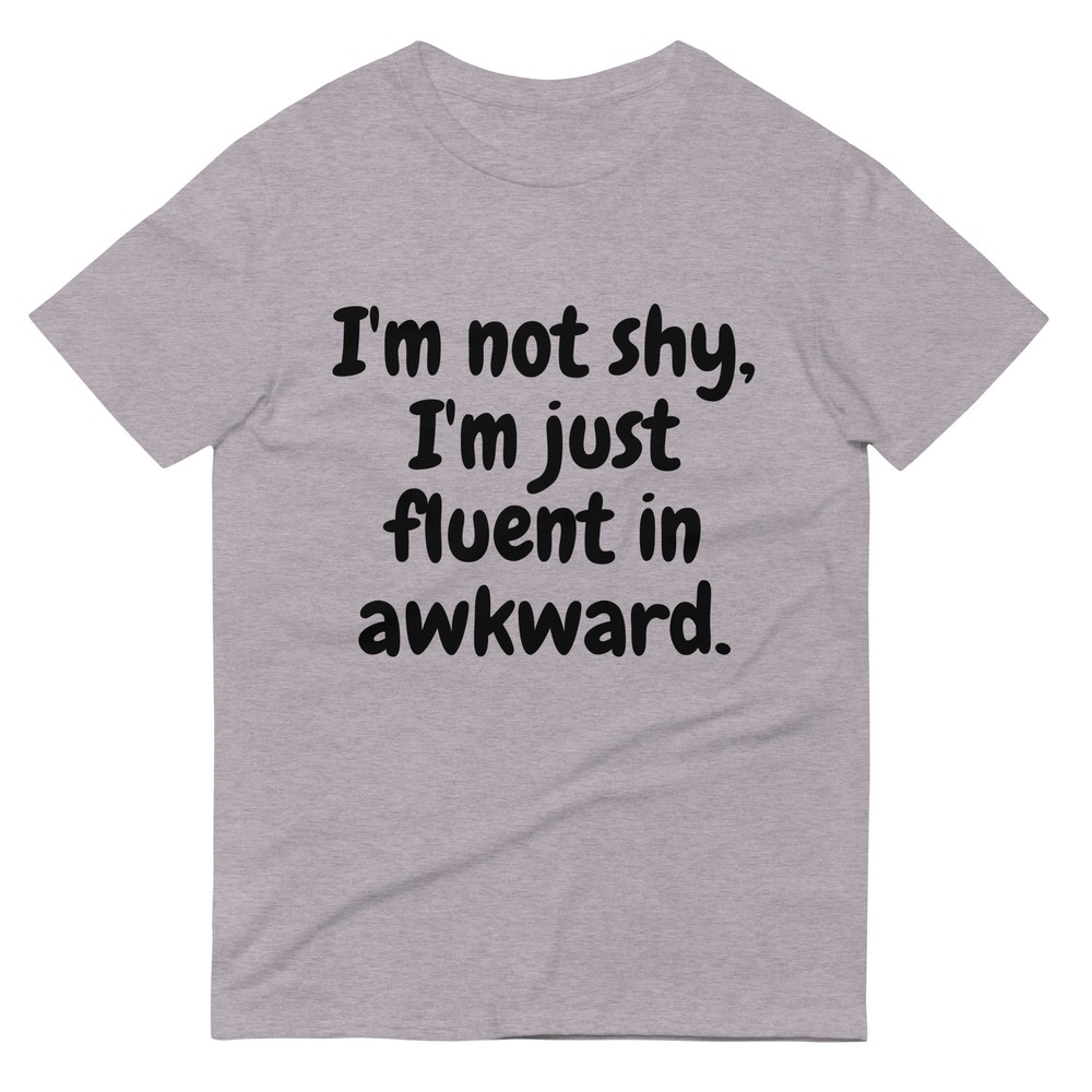 Funny socially awkward Short-Sleeve T-Shirt