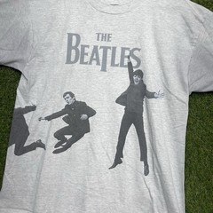 Vintage THE BEATLES Shirt Mens Large John Paul George Ringo Rock Band Tee 90s