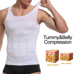 Men Slimming Gynecomastia Chest Belly Compression Body Shaper Tanktop Vest Shirt