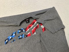 Vintage 1990s 90s ESPN TV Sports Store USA American Flag Graphic Promo T-Shirt L