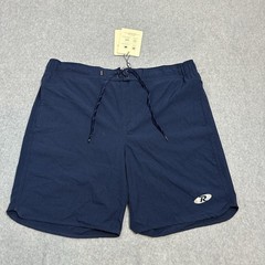 NWT Rokka&Rolla Men’s XL/XG Stretch Mesh Lined Swim Navy Trunk UPF50 Quick Dry