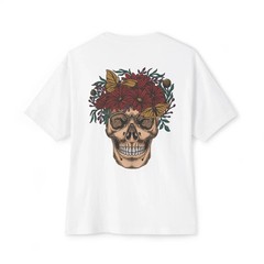 Mens Oversized T-Shirt Back Print Streetwear Graphic Baggy Tee Workout Top