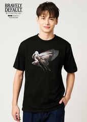 [Graniph] Bravely Default / Octopath Traveler Airy T-shirt, Black, Sizes SS-XXL
