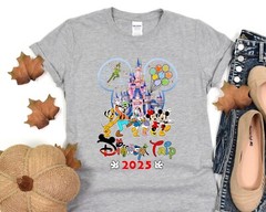 Disney Trip 2025 Shirt, Family Disneyland Tshirt, Mickey and Friends Tshirt
