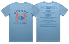 Oceans Calling Crab Lineup In Ocean City Maryland On September 26-28 2025 Tee
