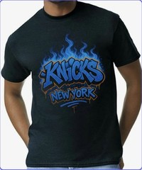 Knicks Graffiti Men’s T-Shirt Small To 3X-Large Black