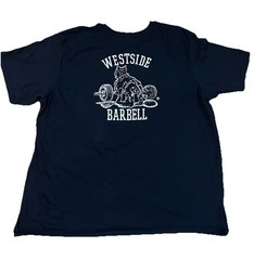 District Made Westside American Flag Graphic Front & Back Black Crew Neck – 4XL