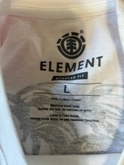 Element Skateboard Phil Zwijsen T Shirt Mens L White From His Waterproof Part